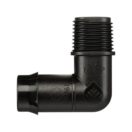 Pope 19mm Male Barbed Threaded Elbows - 5 Pack