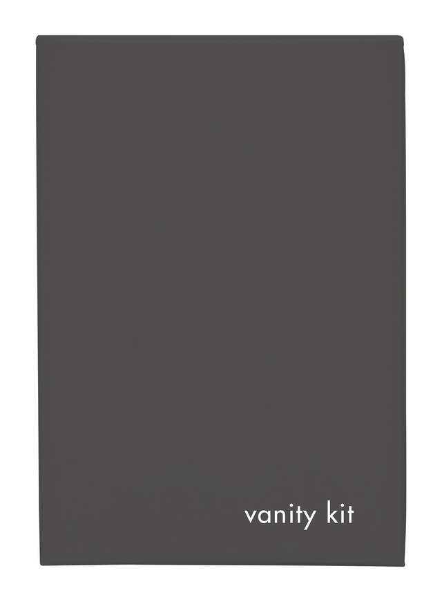 Charcoal Boxed Vanity Kit