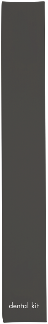Charcoal Boxed Guest Dental Kit