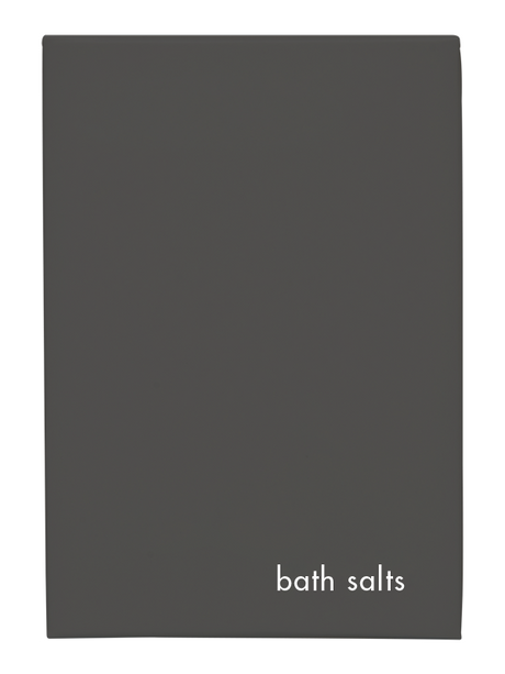 Charcoal Boxed Guest Bath Salts
