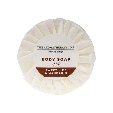 Therapy Range Sweet Lime & Mandarin 20g Pleat-Wrapped Soap