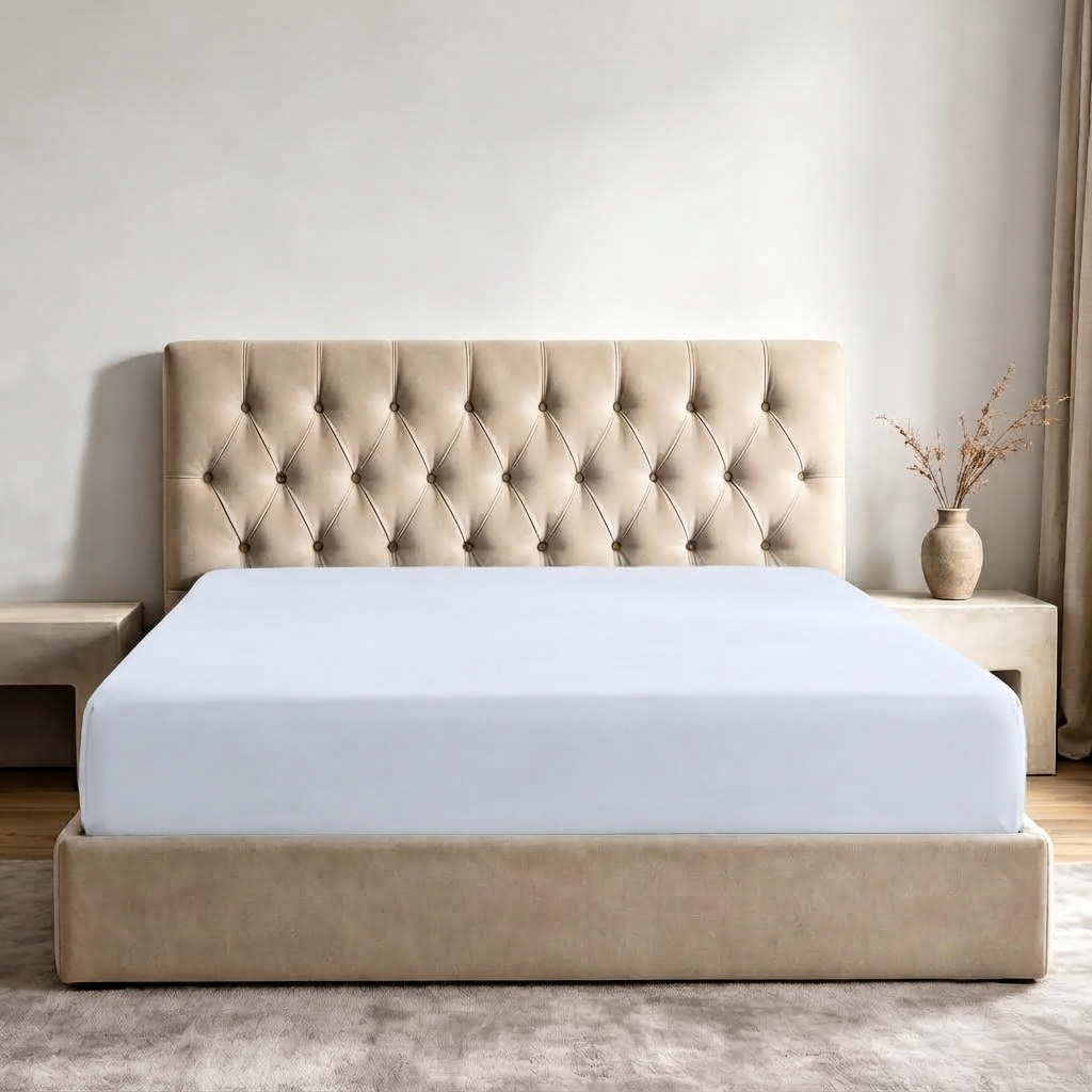 LinenCart Brushed Microfibre Fitted Sheet Set White.