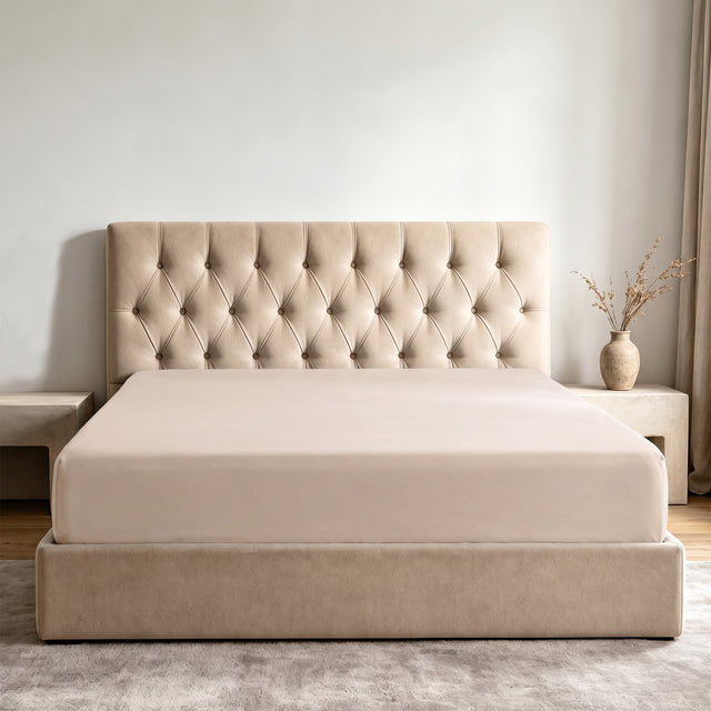 LinenCart Brushed Microfibre Fitted Sheet Set Linen.