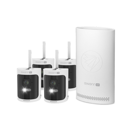 Swann AllSecure 4K Wireless Security Kit 4 Pack