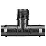 Toro 19mm Barbed x 15mm BSP Barbed Male Threaded Tee