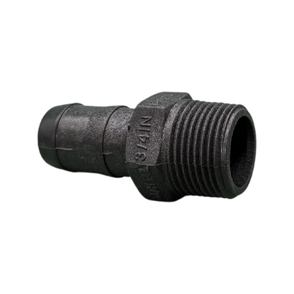 GD Watermark 3/4" Poly Irrigation Male Hosetail