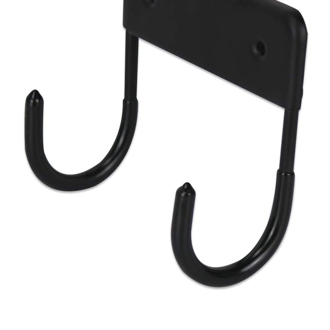 Dolphy Efficient Functional Wall Mounted Iron Board Hanger - PBT - 12x6x11 cm - Black