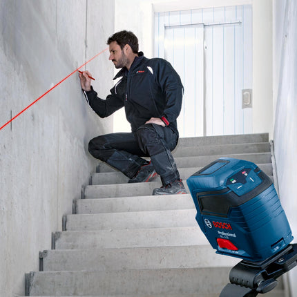 Bosch Professional 15m Cross Line Laser With Tripod 06159940K9