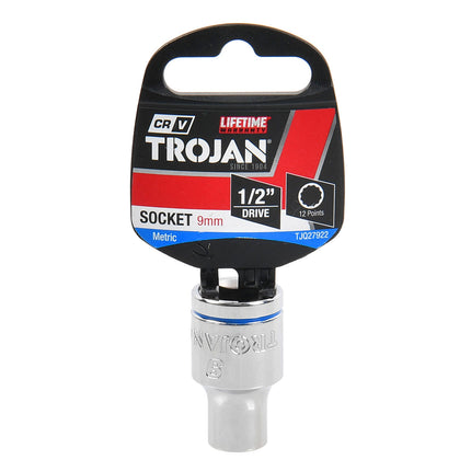 Trojan 9mm Socket 1/2" Drive