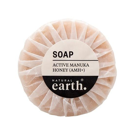 Natural Earth Manuka Honey 20g Pleat-Wrapped Soap