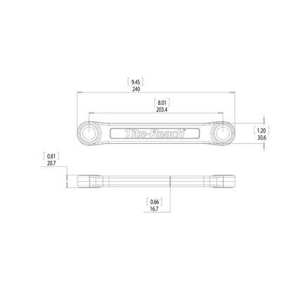 Tite-Reach 3/8" DIY Extension Wrench