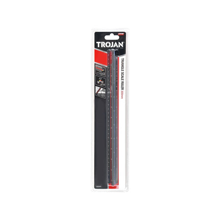 Trojan 300mm Triangle Scale Ruler