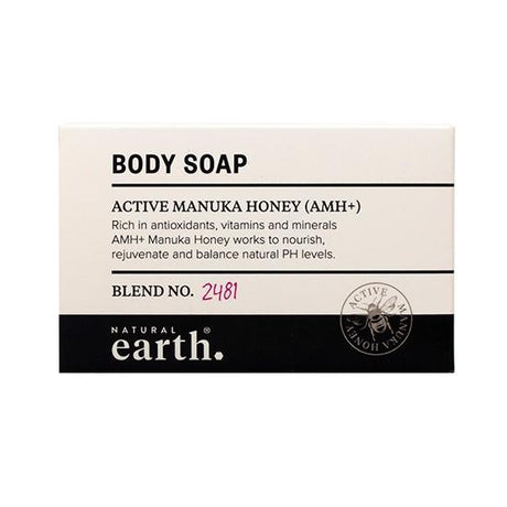 Natural Earth Manuka Leaf and Harakeke Oil 40g Boxed Soap