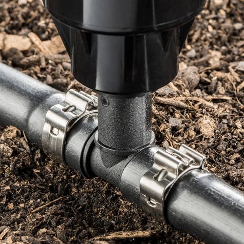 Toro 13 x 15mm Barbed Male Threaded Tee - Single