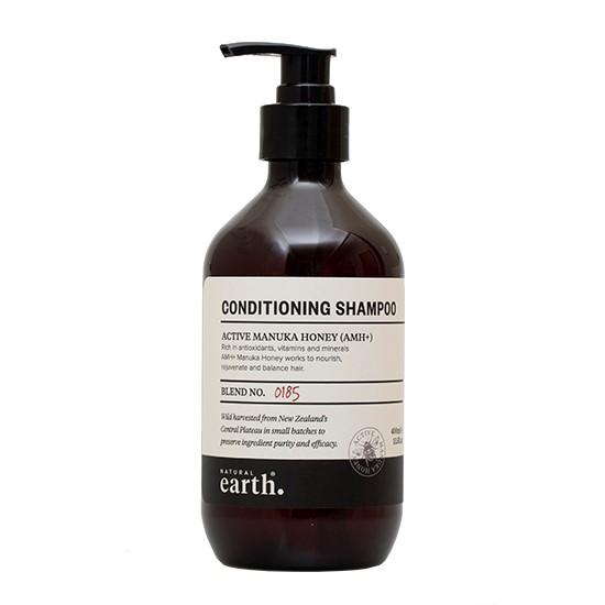Natural Earth Manuka Honey Conditioning Shampoo 400ml Pump Bottle