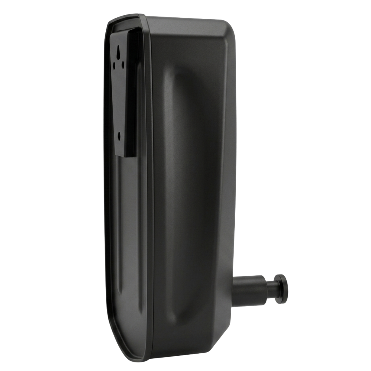 Dolphy 1000ml Manual Wall Mounted Soap Dispenser – Black Stainless Steel, Multi-Liquid Compatible for Bathrooms, Kitchens & Commercial Washrooms