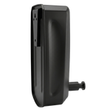Dolphy 1000ml Manual Wall Mounted Soap Dispenser – Black Stainless Steel, Multi-Liquid Compatible for Bathrooms, Kitchens & Commercial Washrooms
