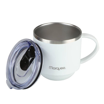 Marquee 330ml Stainless Steel Insulated Stackable Mugs - 2 Pack