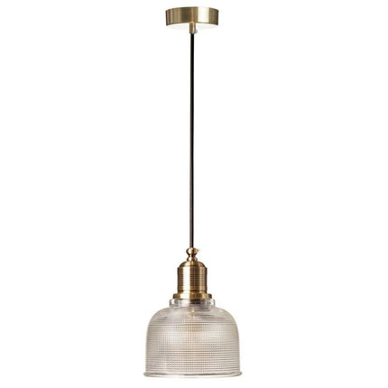 Home Design Brass Look Small Antica Pendant Light