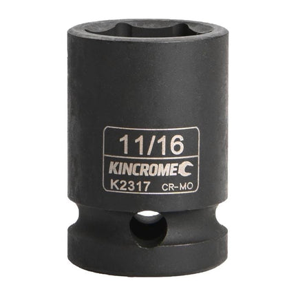 Kincrome 11/16” 1/2” Square Drive Impact Socket