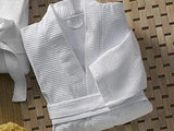 Waffle weave bathrobe in the Wallawa gift packs