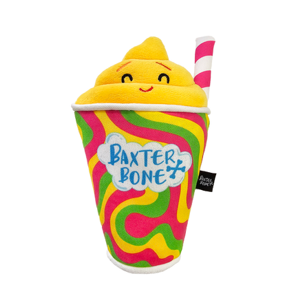 Baxter Bone Smiley Slushie Pet Toys