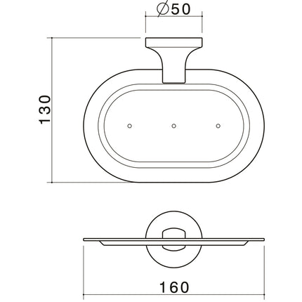 Caroma Sahara Soap Dish