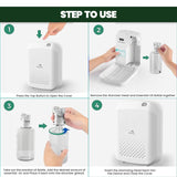 Dolphy Essential Oil Diffuser Dispenser with Bluetooth Control – 400 mL Capacity, Low-Noise Automatic Scent Machine with Light Sensor for Large Commercial Spaces – White