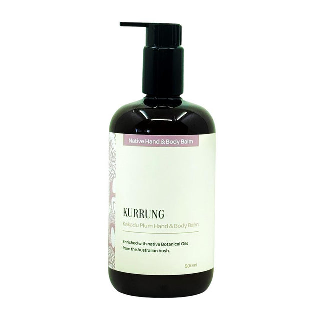 Kurrung Kakadu Plum hand & body lotion 500ml pump