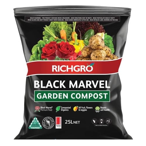 Richgro 25L Black Marvel Garden Compost