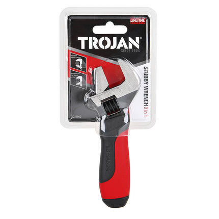 Trojan 2 in 1 Stubby Wrench