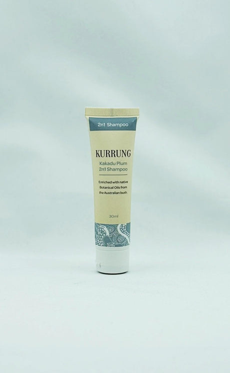 Kurrung Kakadu Plum 30ml 2-in-1 conditioning shampoo tube
