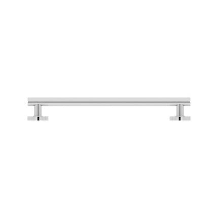 Evekare 600mm Stainless Steel Towel Rail With Grab Rail