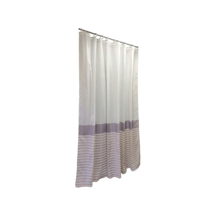 Barelli Shower Curtain 180cm x 210mm Seasonal Striped Polyester 75gsm