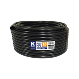 K-Rain 13mm x 100m Black Poly Pipe