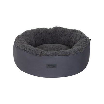 Baxter Bone Small Charcoal All In One Donut Pet Bed