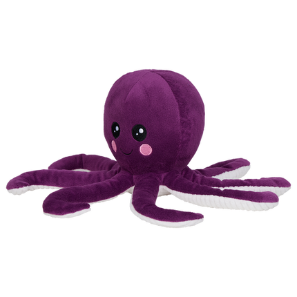 Happy Tails Purple Plush Octopus Toy