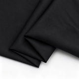 LinenCart Brushed Microfibre Fitted Sheet Black.
