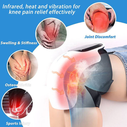 Electric Smart Knee Massager Infrared Heating Therapy Machine Elbow Pain Relief