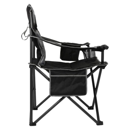 Marquee 130kg Black King Camping Chair