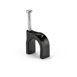 Holman 13mm Saddle Clip With Nail - 10 Pack