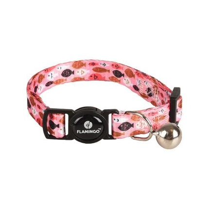 Flamingo Minou 20-32cm Pink Cat Collar