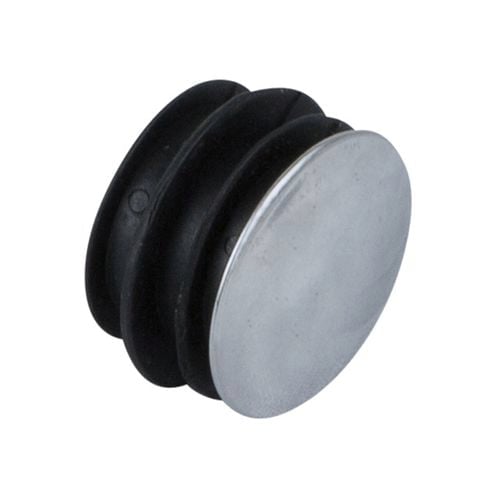 Flexi Storage Home Solutions Stainless Steel Hanging Rod End Cover - 4 Pack