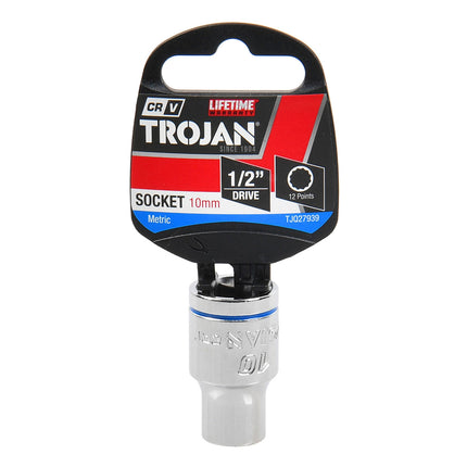 Trojan 10mm Socket 1/2" Drive