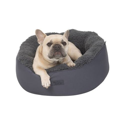 Baxter Bone Small Charcoal All In One Donut Pet Bed