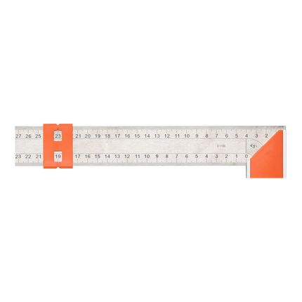 Carpenter Square with Stainless Steel Blade and Sliding Marker 400 mm