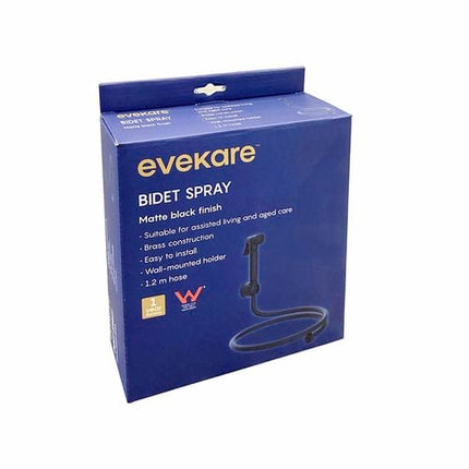 Evekare Black Matte Bidet Spray