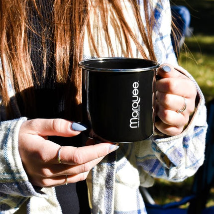 Marquee Enamel Mug