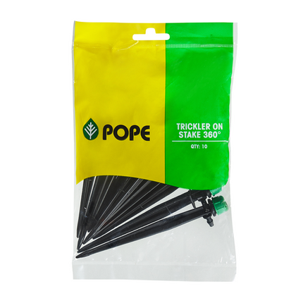 Pope Adjustable Flow Trickler On Spike - 10 Pack