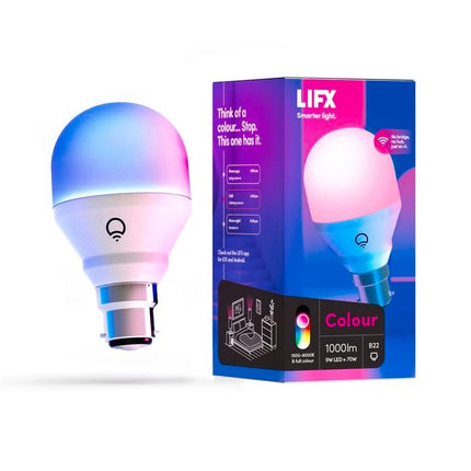 LIFX Smart Light Globe Colour 1000lm B22